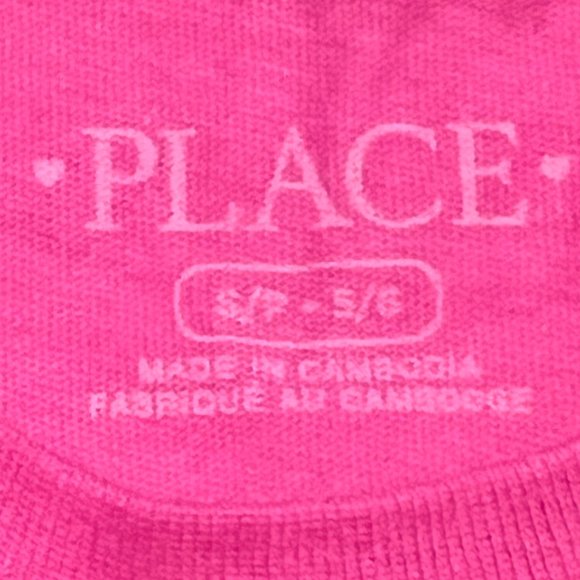 The Childrens Place Girls PRINCESS Graphic Tee-2 pack- Small (5/6) Long Sleeve - Picture 6 of 6